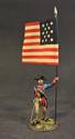 Infantry Officer with National Flag, 2nd New Hampshire Regiment
